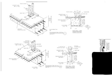 metal house engineering|steel building footing requirements.